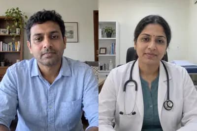 Doctor's self-view during the video consultation